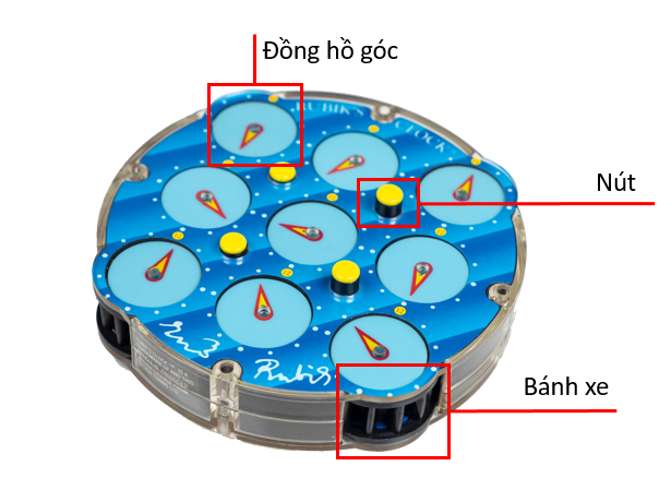 Giới thiệu và hướng dẫn giải Rubik’s Clock