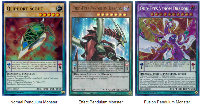 Cấu trúc bài Pendulum Monster 1