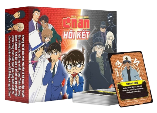 Hướng dẫn cách chơi Boardgame “Thám tử lừng danh Conan – Hồi Kết”