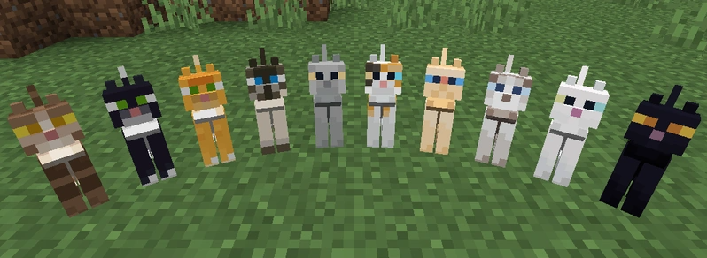 Giới thiệu về Mèo trong Minecraft