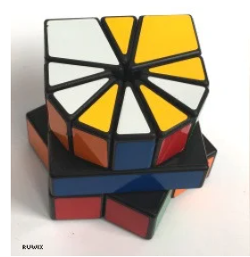 Bước 1: Đưa khối Square - 1 về dạng hình vuông vắn 3
