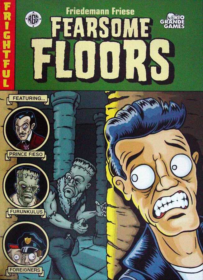 Hướng dẫn cách chơi board game Fearsome Floors Hướng dẫn cách chơi board game Fearsome Floors