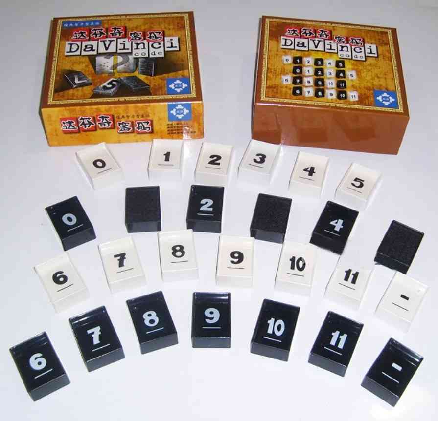 Cách chơi chi tiết board game Davinci Code 0