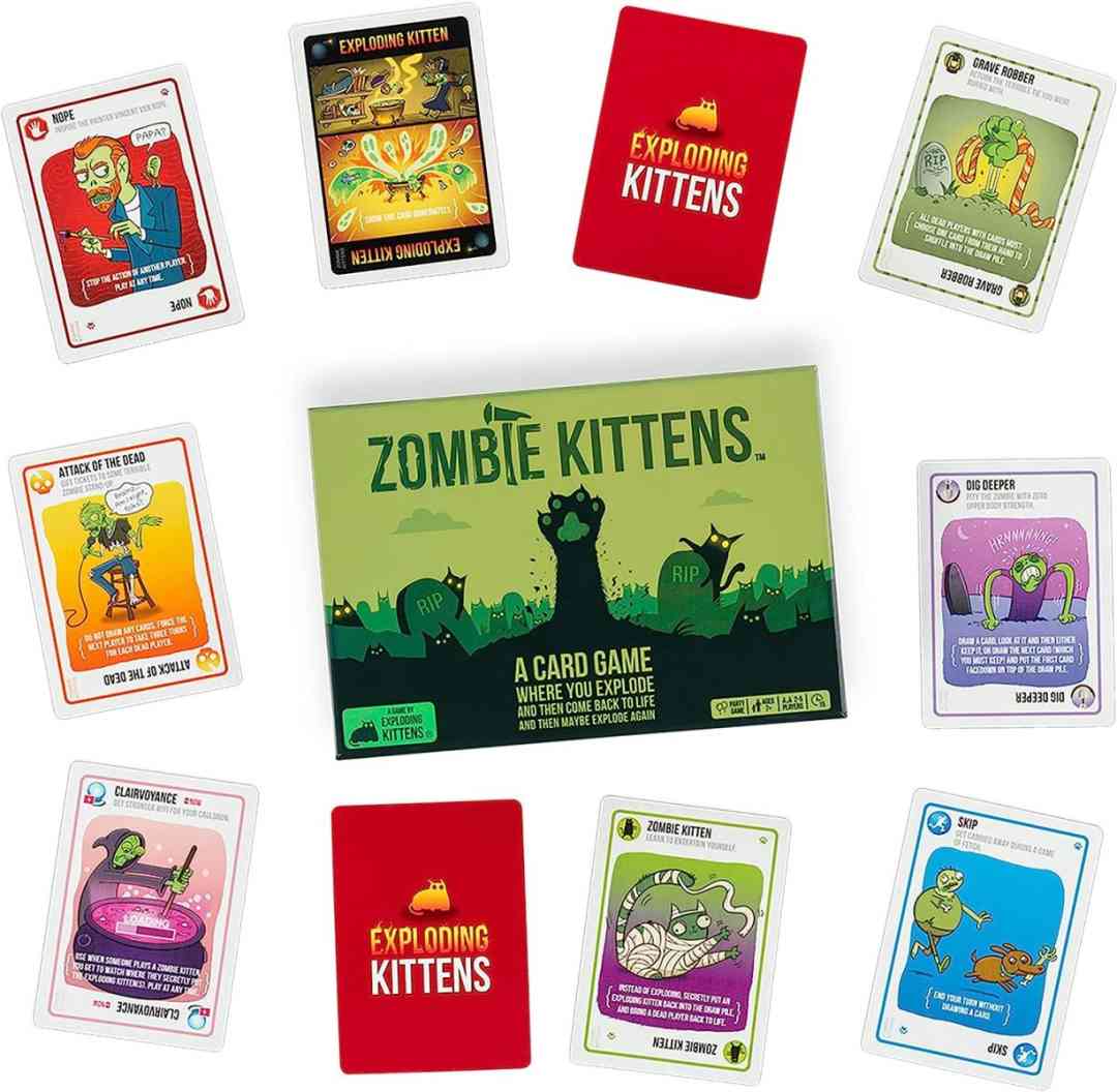 Luật chơi của board game Zombie Kittens 0