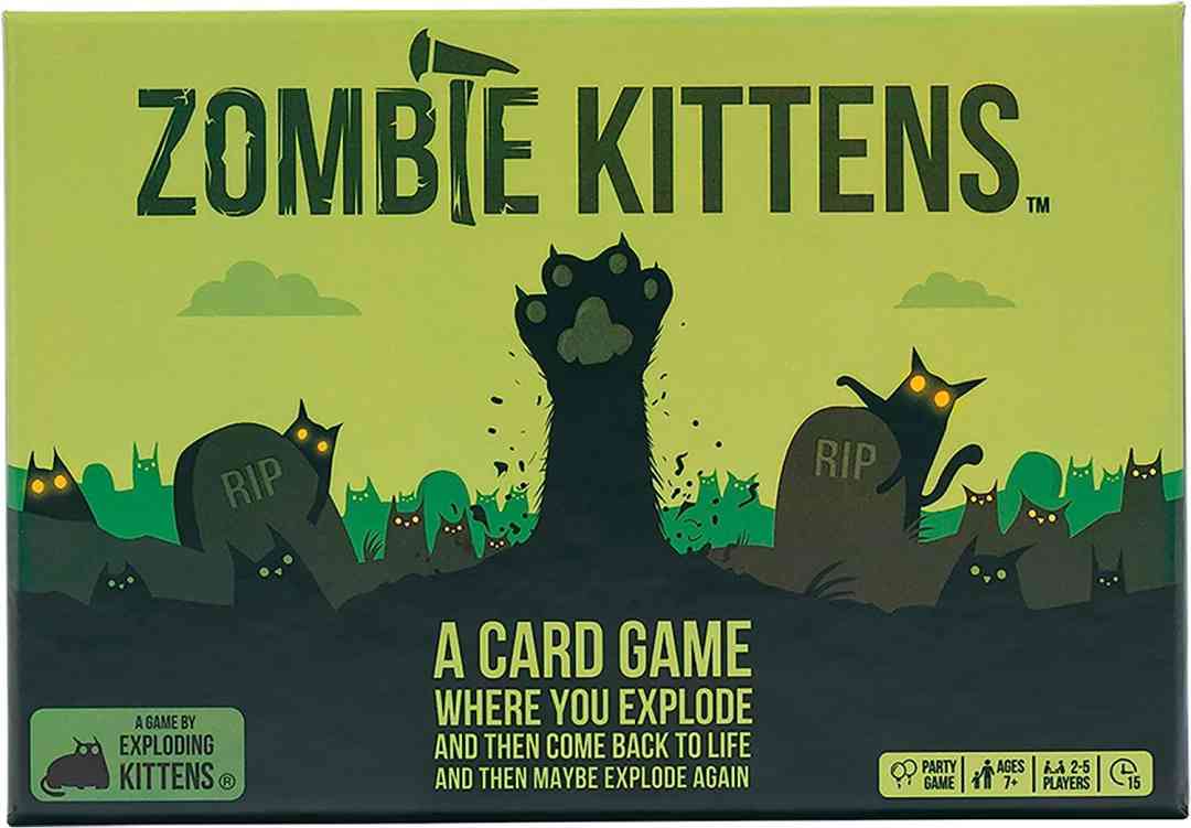 Hướng dẫn cách chơi mèo nổ Zombie Kittens phiên bản zombie