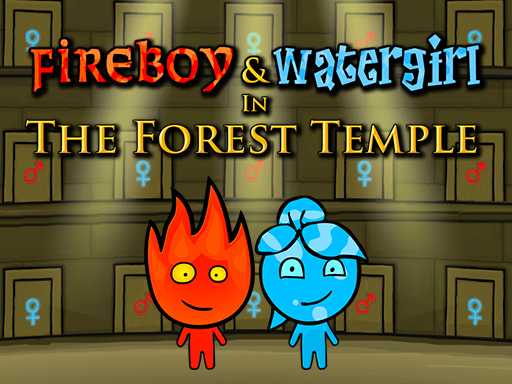 Fireboy And Watergirl 1 Forest Temple - Khám Phá Các Thử Thách Trong Rừng  Rậm