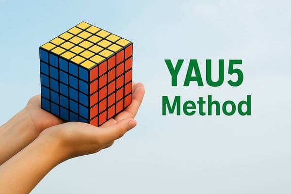 How Ru 5 Hướng dẫn giải Rubik 5×5 bằng Yau5 Method
