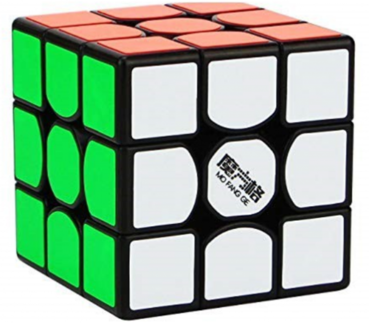 Rubik 3x3 Qiyi Thunderclap V3  Black ( Thường )