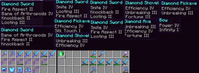 Các loại Enchant/ Phù phép trong Minecraft Các loại Enchant/ Phù phép trong Minecraft