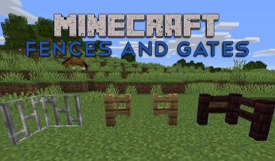 Hướng dẫn cách làm Hàng rào và cổng trong Minecraft Hướng dẫn cách làm Hàng rào và cổng trong Minecraft
