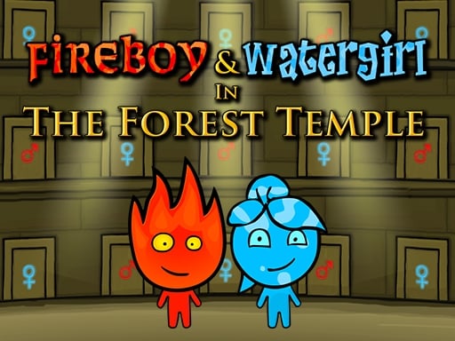 Fireboy and Watergirl 1: Forest temple - Khám phá các thử thách trong rừng rậm